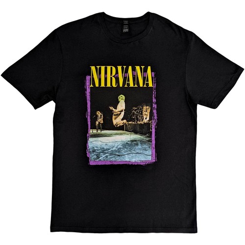 Nirvana shirt stage jump - t-shirt,