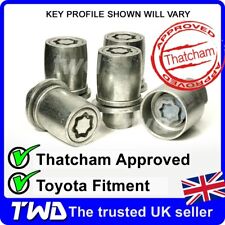 4x ALLOY WHEEL LOCKING NUTS
