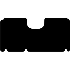 Carsio Tailored Carpet Van Floor Mats For Mercedes Vito Combi Van rear seat mat