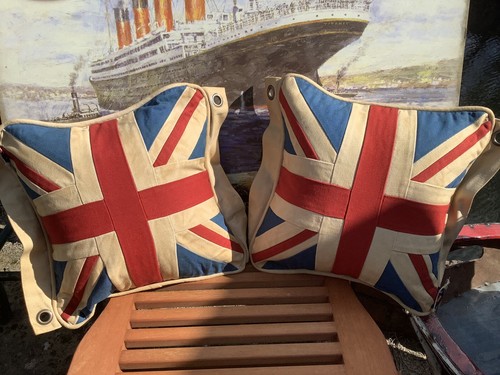 Pair union jack aged - of,