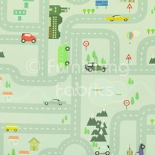 Childrens Car Map Theme