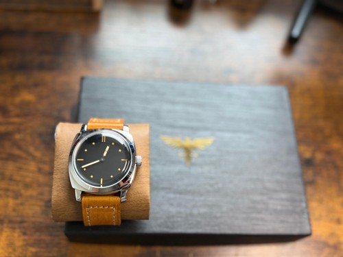 Vintage military style watch - military,