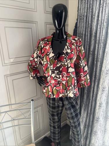 Ladies multicolored jacket - multicolored,