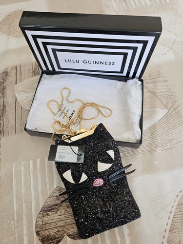 Lulu guinness black - lulu, glitter
