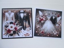 Set of 2  x WHIMSICAL WEDDING