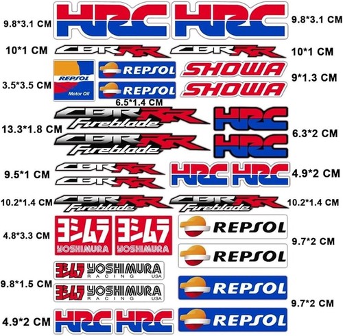 Honda racing cbr reflective - honda,
