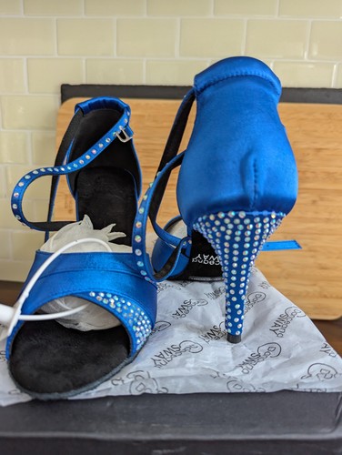 Dance and sway satin heels - and,