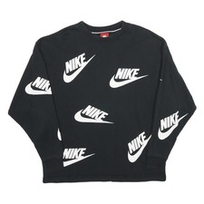 NIKE Womens Black Sweatshirt