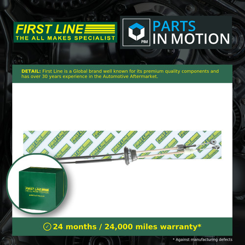 Gear change cable - change, fits