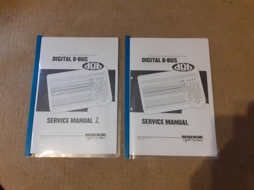 Mackie d8b workshop manuals - mackie,