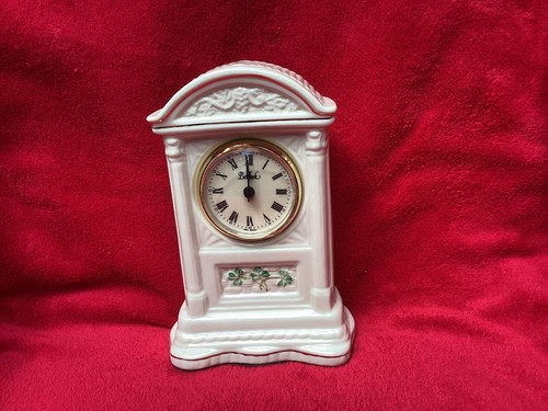 Belleek glenveigh clock parian - glenveigh,