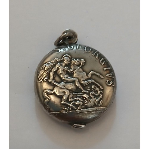 Vintage sterling silver half - sterling,