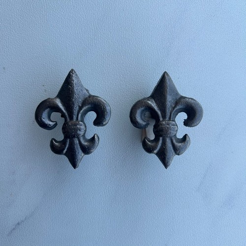Vintage fleur lis - vintage, iron