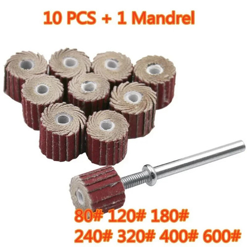 10pcs flap wheel sandpaper - 10pcs,