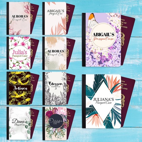 Personalised passport cover - personalised,