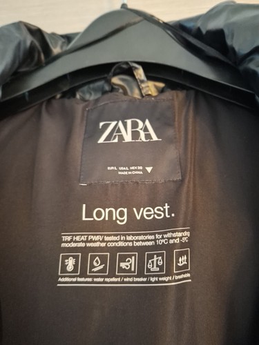Zara long vest - zara, vest.