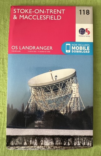 Pre owned landranger map - os,