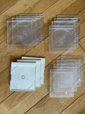 Slim Cd Cases 15 Pieces