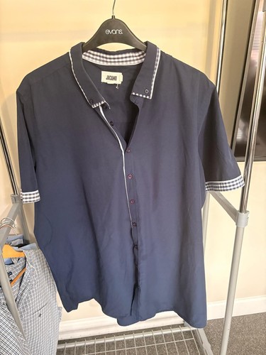 Navy jacamo shirt 2xl - navy,