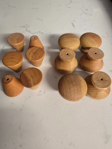 Pine knobs set - , with
