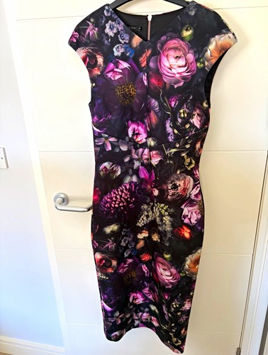 Ted baker floral midi dress - ted,