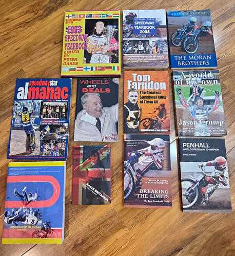 Speedway motor sport books - speedway,