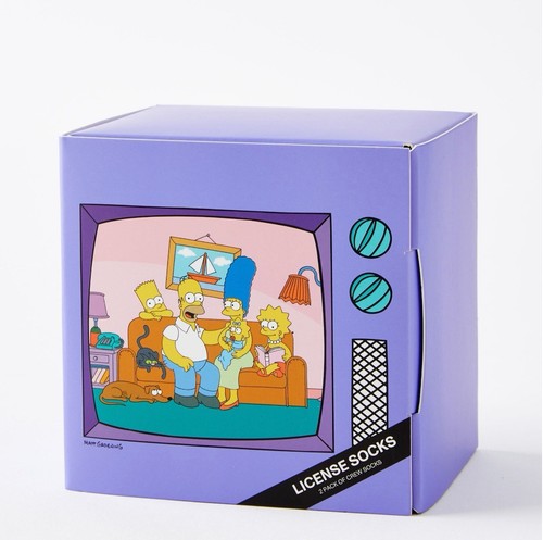 New the simpsons socks - the,