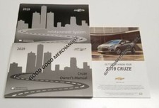 2019 CHEVROLET CRUZE NAVIGATION OWNERS MANUAL PREMIER LT I4 FWD SEDAN HATCH OEM