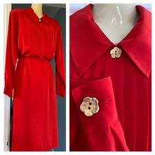 Vintage 1980s Berkertex Red