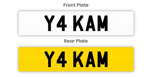 Private registration plate - registration,
