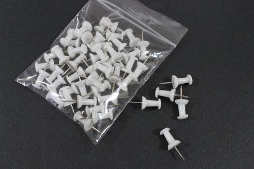 Push pins coloured options - push, 18