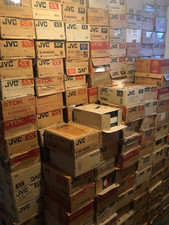 Job Lot 2000 VHS Tapes TDK/JVC E240- VIDEO TAPES USED SOLD AS BLANKS....