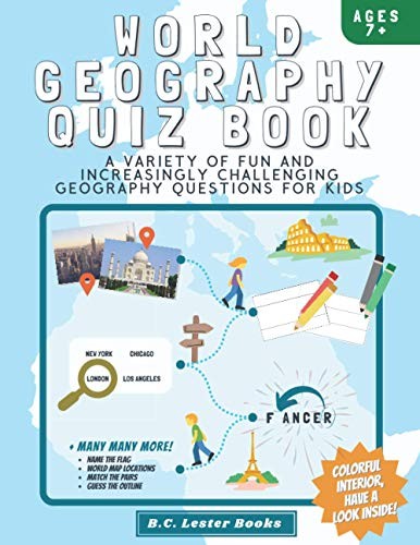 World geography quiz book - geography,