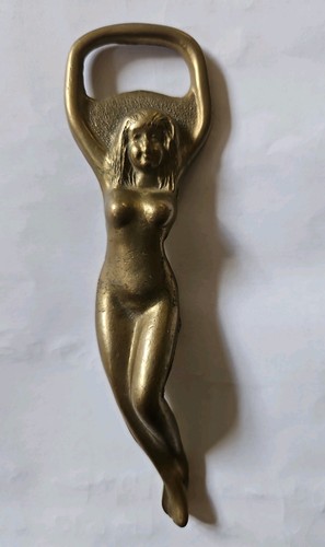 Vintage brass nude naked - vintage, lady