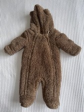 Teddy ears hooded zip up