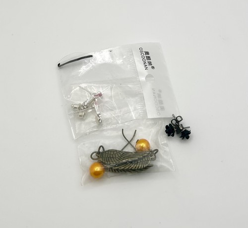 Earring bundle joblot signed - earring,