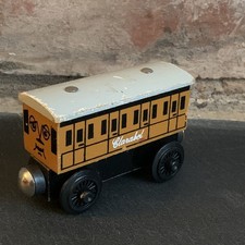 Thomas The Tank Engine: CLARABEL Wooden Train Carriage * Britt Allcroft 1994