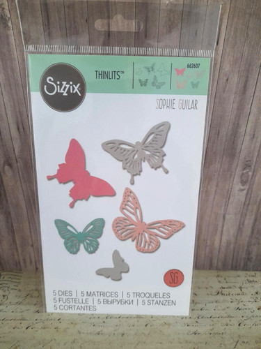 Sizzix butterflies thinlits - butterflies,