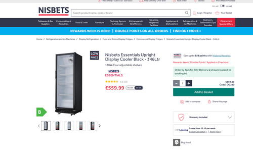 Nisbets essentials upright - essentials,