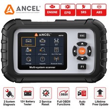 ANCEL Scan Tool ABS Bleeding SRS Engine OBD2 Code Reader Car Diagnostic Scanner