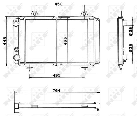 Nrf radiator for - radiator,