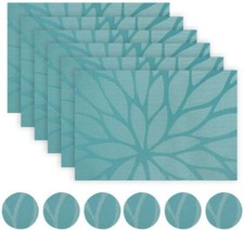 Set of 6 Placemats and Coaster