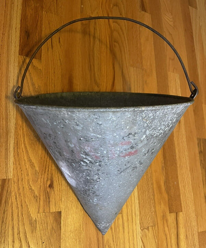 Antique fire bucket - from, early