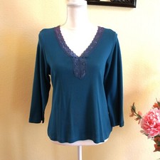 BHS Green Teal Long Sleeve