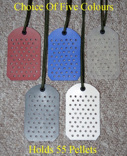 Air rifle pellet - holder, .177