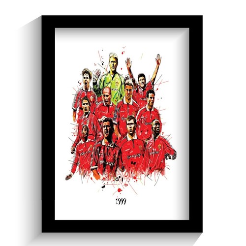 Manchester united the treble - the,