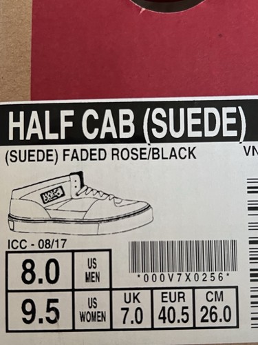 Vans half cab eu 41 - half,