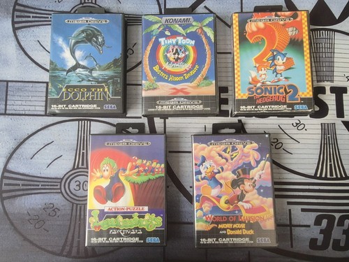 Sega megadrive games bundle - megadrive,
