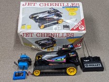 Rollet Nikko Jet Chenilles Nikko RC Remote Controlled 1/18 Vintage 1990s Working