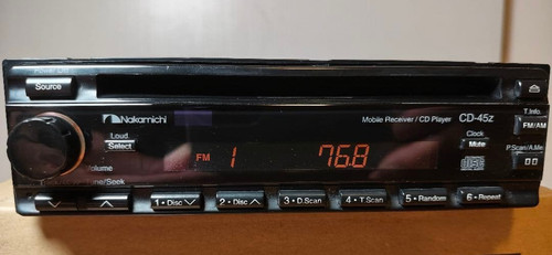 Nakamichi 45z 1din car - nakamichi, cd-45z